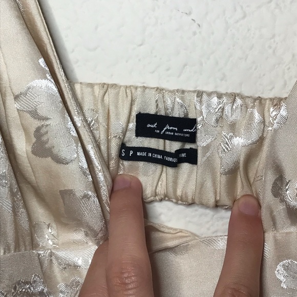 out from under Floral Baroque Bra Top - Picture 3 of 5